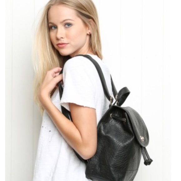 Brandy Melville drawstring backpack